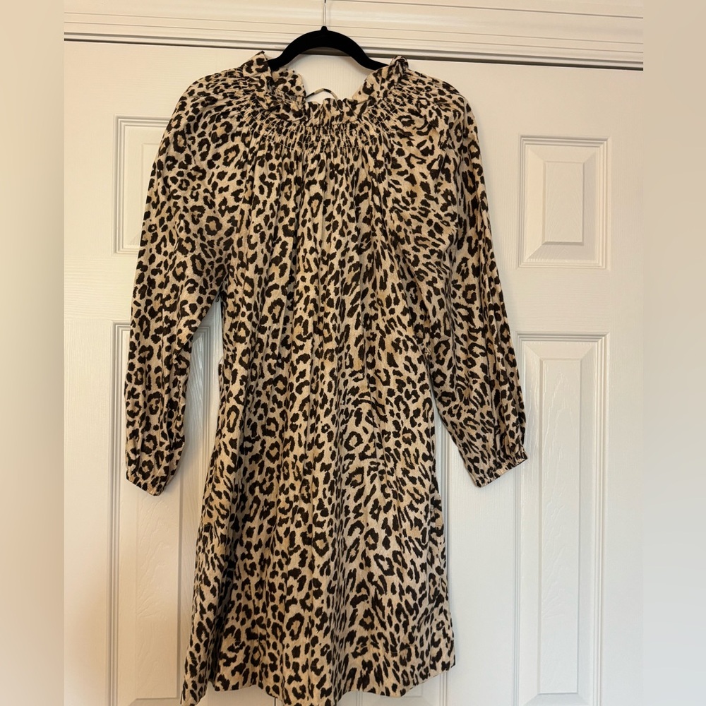 J. Crew Dress in Leopard Print